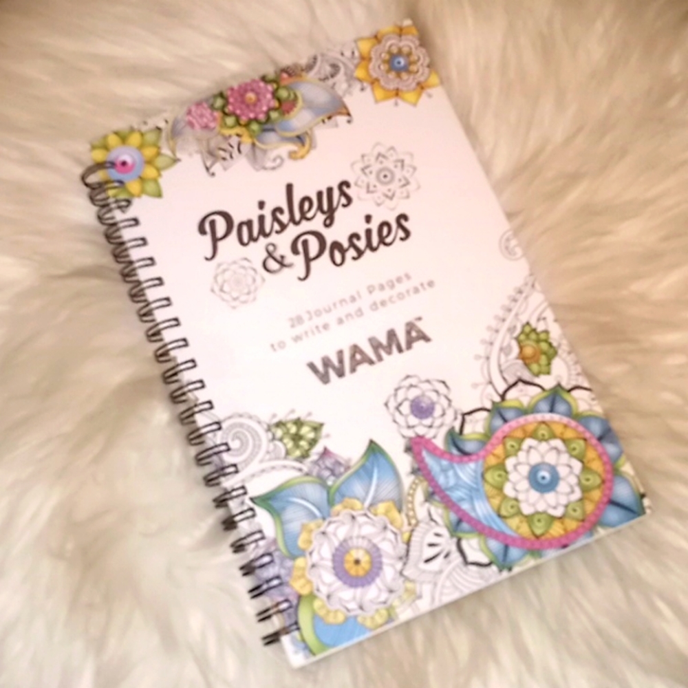 Ganz- WAMA  Paisleys & Posies Coloring Journal